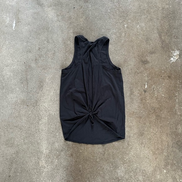 Lululemon All Tied Up Tank Black - Picture 8 of 10
